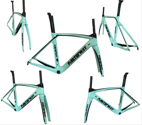 

xdb and dpd shipping taiwan made fasterway xr4 with new seat post carbon road bike frame:frameset+seatpost+fork+clamp+headset