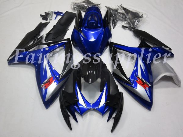 

новый (литье под давлением) abs обтекатель комплекты подходят для (suzuki gsxr 600-750) 2006 2007 gsx-r600 r750 k6 06 07 обтекатели набор те