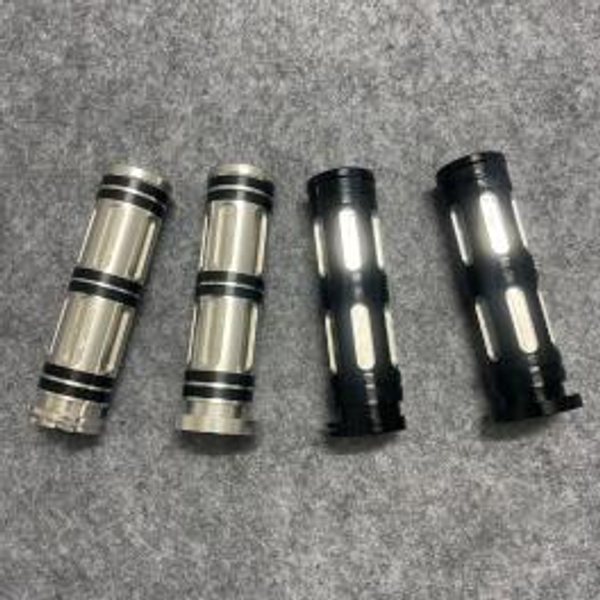 

universal motorcycle 1.25'' rubber hand grips handle bar handlebar grip rubber for sportster touring dyna softail custom