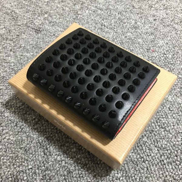 

роскошный мужской кошелек дизайнерский держатель карты портфолио кошелек из натуральной кожи немецкий бренд карманный держатель счета кредит, Red;black