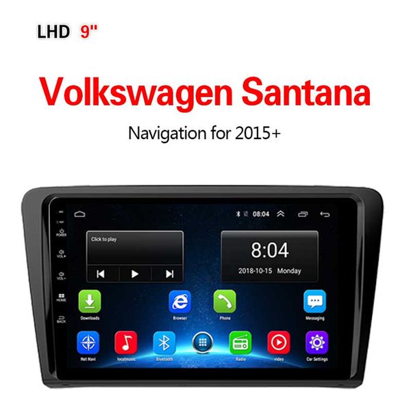 

навигация gps lionet для автомобиля santana 2015+ 9inch lv1018x