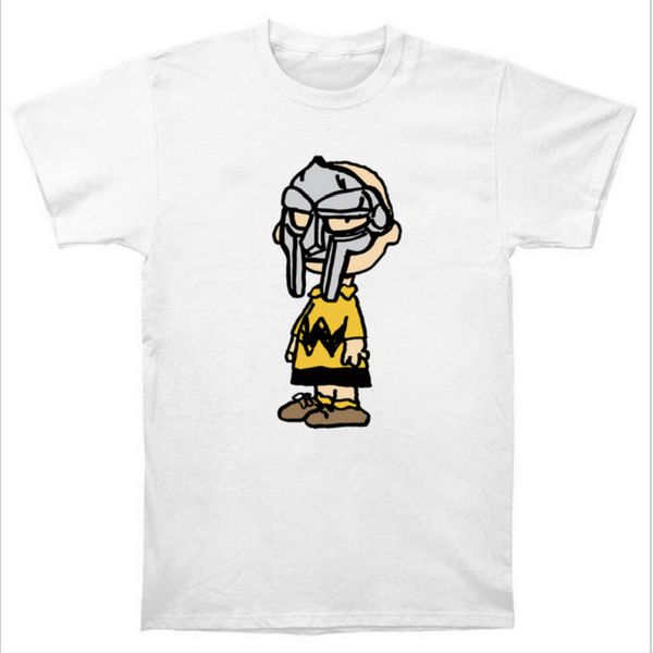 

оптово-charlie дум charlie brown mf doom wu tang madlib madvillain hip hop rap t shirt, White;black