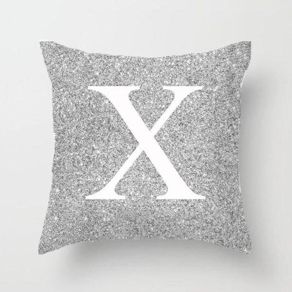 

26 алфавит печати мягкая подушка чехол талии подушка обложка home decor дисплей