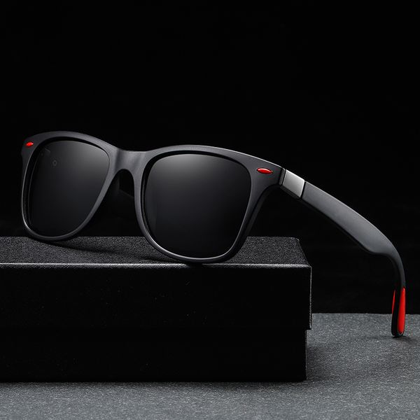 

2020 classic polarized men sunglasses women square classic brand sun glasses coating lens driving eyewear uv400 gafas de sol, White;black