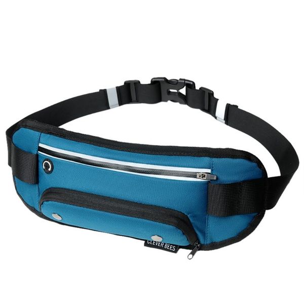 

running waist bag waterproof running belt waist pack - phone sports messenger bag - for men woman sport accessories