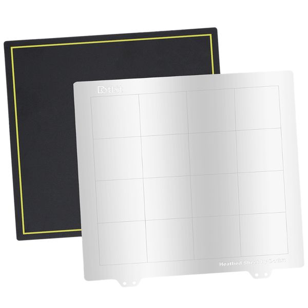 

235 mm spring steel sheet heat bed w/ magnetic sticker for ender 3