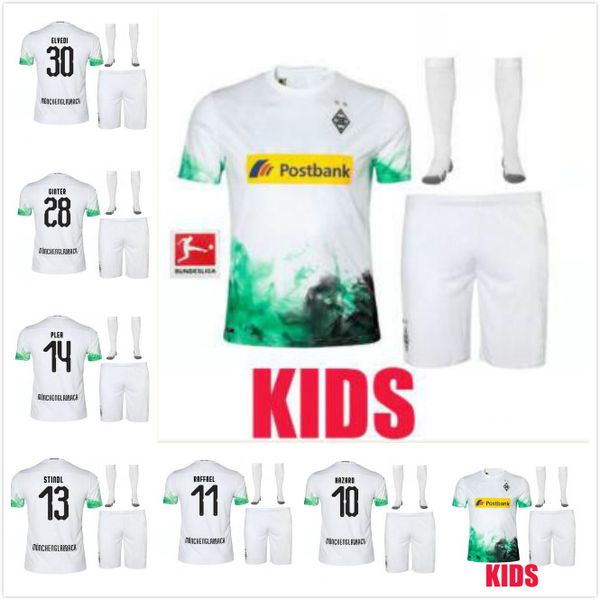 

детский набор 19 20 боруссия менхенгладбах футбол кофта дома 2019 2020 мальчиков ребенка заявление штиндль раффаэл опасности гинтер юношески, Black;yellow