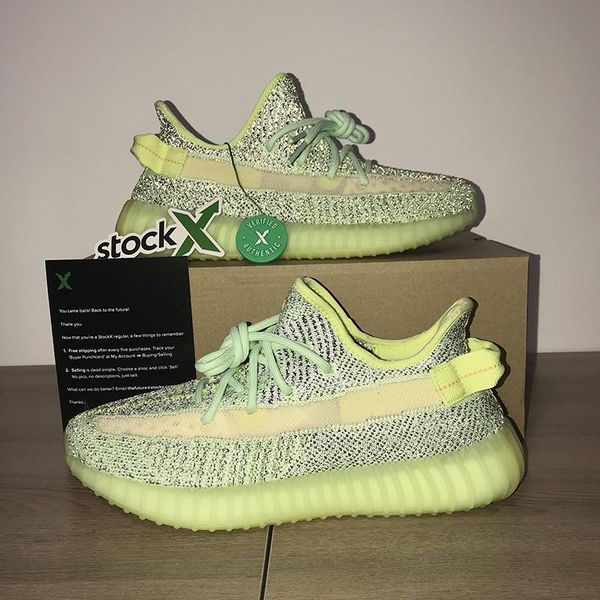 yeezy 350 verde fosforescente