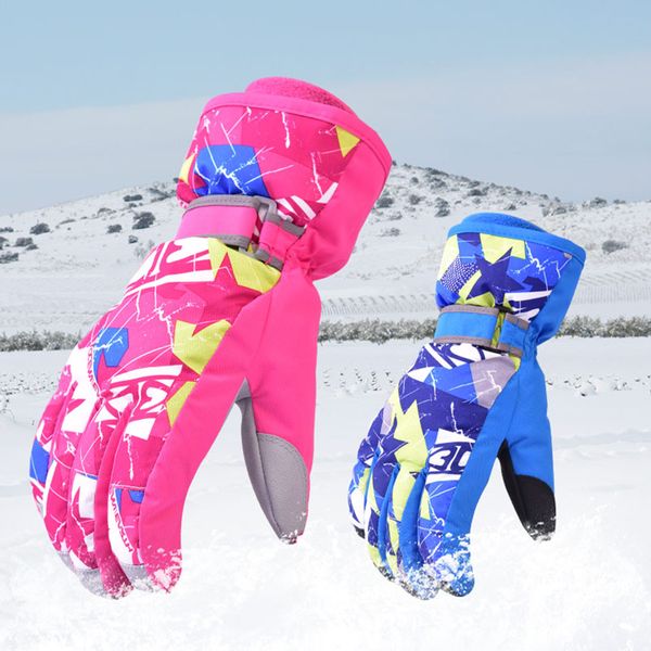 

winter warm men women boy girl chidren kids ski finger gloves snowboard gloves motorcycle skiing climbing waterproof snow