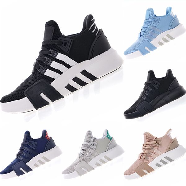 

2019 EQT Bask Primeknit Basketball Boots EQT Bask Mix Rubber Built in Buffer Foam Mid Top Sports Shoes