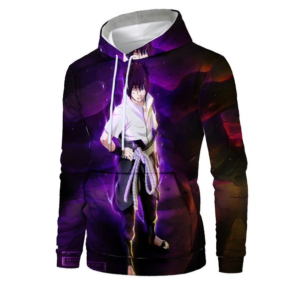 

mens designer dragon ball 3d digital printing sweater, Black