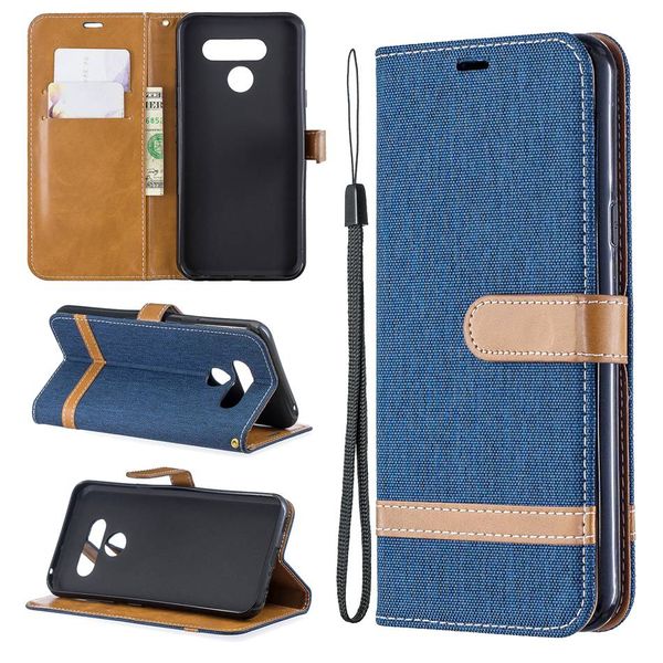 

for lg k8 k7 q8 q60 case flip stand wallet cowboy colorful leather p frame phone cover for iphone