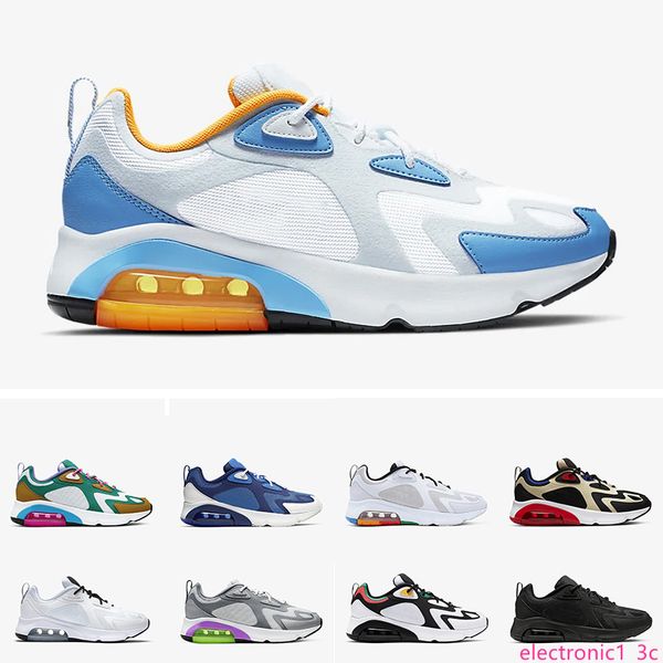 

new arrival designer running shoes 200 mystic green men 200s cool grey university blue 2000 world stage track field air sneakers shoes, Black;green