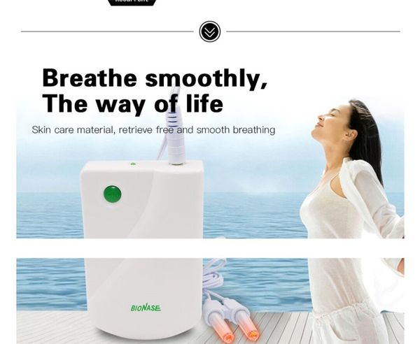 

nose care rhinitis sinusitis cure therapy massage hay fever low frequency pulse laser nose health care machine