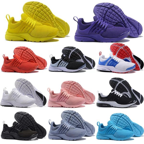

with socks new luxury prestos 5 v running shoes men women presto yellow pink black oreo grey outdoor mens trainers sports sneakers 36-45