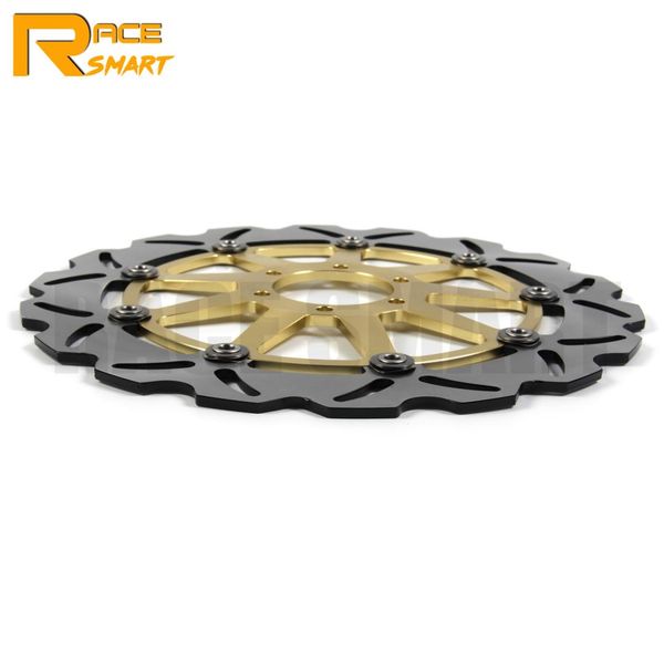 

motorcycle 1 pair cnc front brake disks for cagiva raptor 125 2003-2010 discs rotors 2003 2004 2005 2006 2007 2008 2009 2010