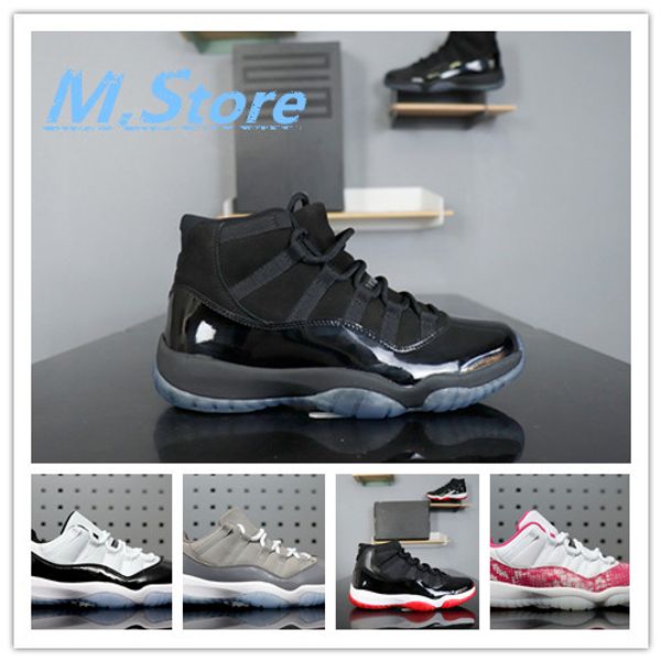 

men shoes 11s ovo bred concord 45 high legend blue basketball shoes 23 women low cap and gow iridescent barons snakeskin bred 378037-005