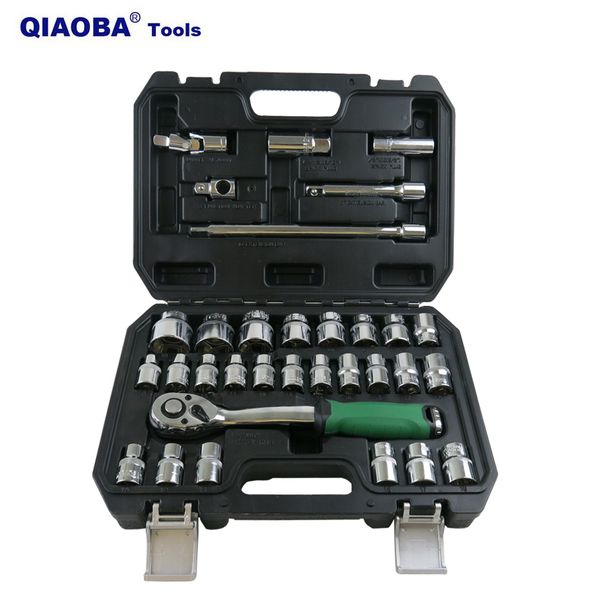 

32 шт 1/2" трещотка гнездо набор гаечный automobile профессиональный ремонт инструменты крепеж рукав установить ремонт гаечного ключа