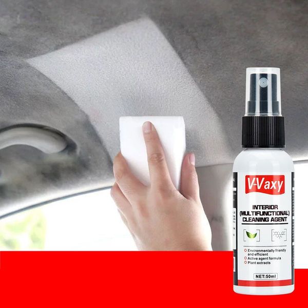 

50ml leather interior cleaning retreading agent dry cleaning foam agent interior dry cleaner leather cleaner
