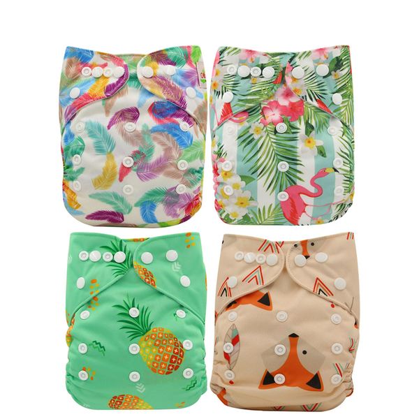 

ohbabyka baby nappies washable diapers reusable fitted pocket diaper newborn potty training  couche lavable a poche