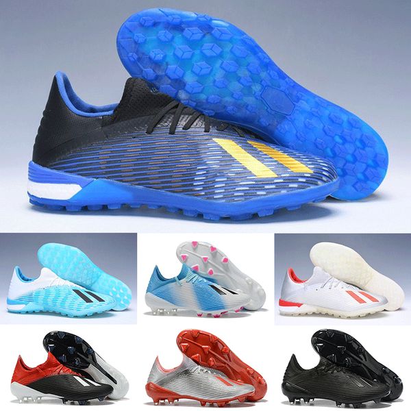 

2019 Новое Прибытие Мужская Speedmesh X 19.1 TF MD Футбольные Бутсы Водонепроницаемый Ultra Boost