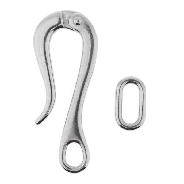

4in/6in openable pelican hooks shackle 316 stainless steel release hand rail