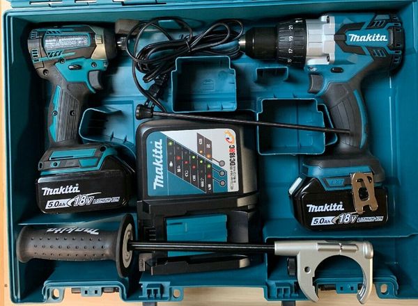 

Makita xt268t 18v lxt lithium ion bru hle hammer drill impact driver