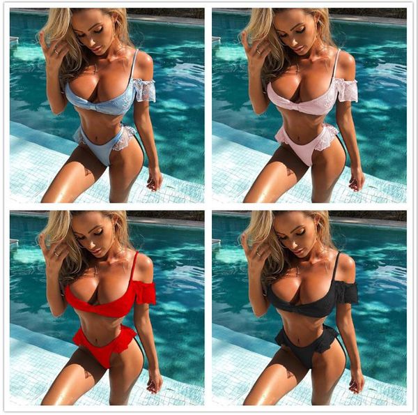 

слитный купальник lace bikini, сплошной цвет, сплошной цвет, купальник