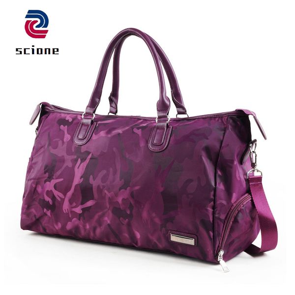

scione women sport gym bag girl yoga training bag large waterproof travel leisure handbag female fitness swim luggage deffle