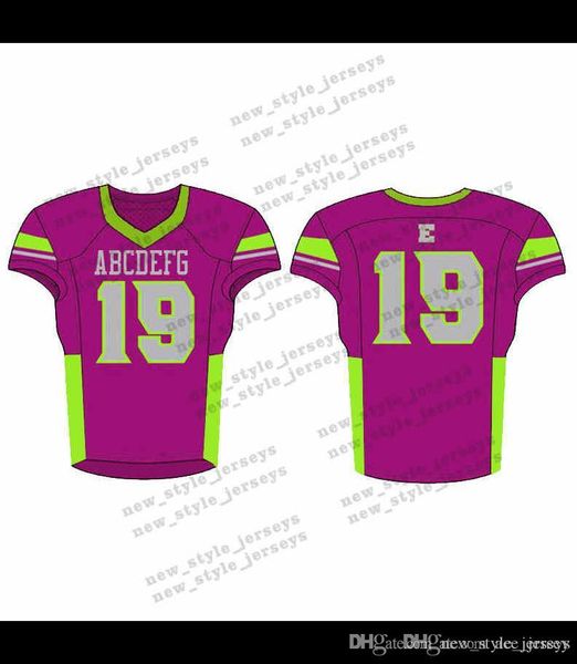 

2020 new 59men 2019 youth football jerseys army green wine red embroidery logos stitched custom any name any number jerseys, Black;red