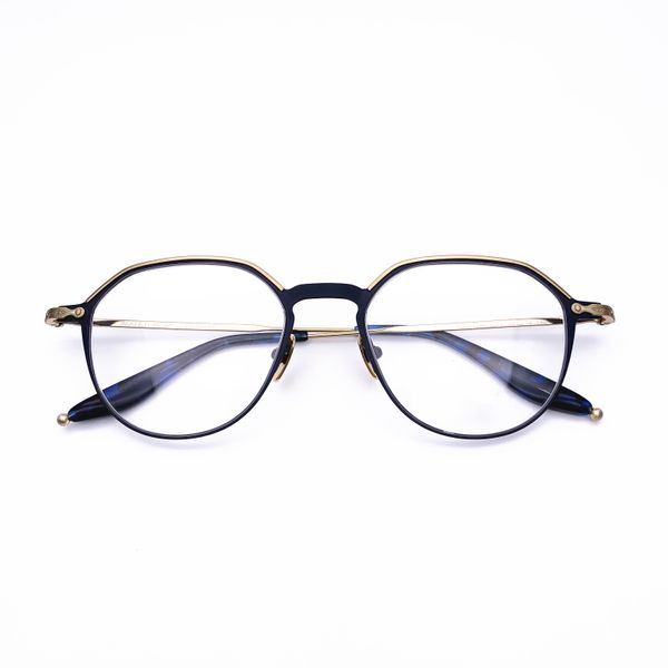 

belight optical japan design irregular shape titanium retro vintage spectacle frame men prescription eyeglasses retro optical eyewear t702, Silver