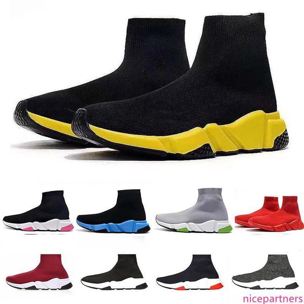 

socks shoes luxury shoes men women casual shoes new beatiful colour black blue botton yellow red trianers size 36-45 g2