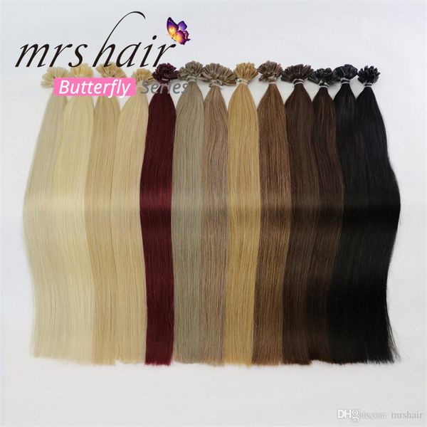 u tip hair extensions application