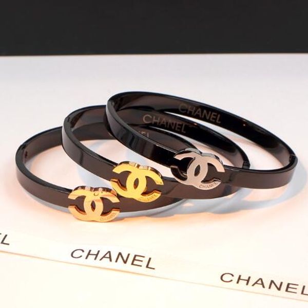 

2020 Лучшие качества Роскошный дизайн 3 цвета braceletbangle ювелирных изделий браслет Золото Серебро Роза Bangles для женщин партии подарков оптовой цене