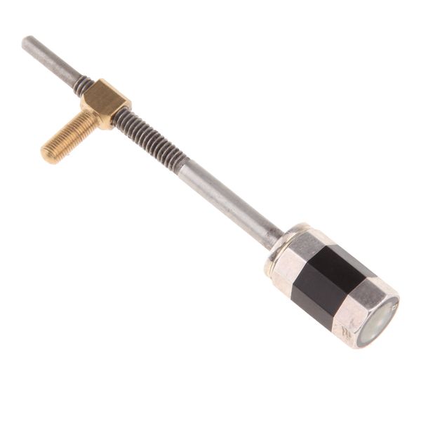 

quality double voilin bow screws 4/4 silver color with black strip