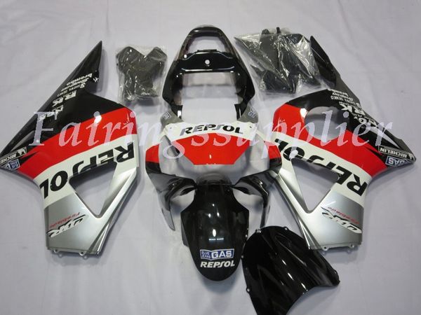 

новый (литье под давлением) abs обтекатель комплекты подходят для honda cbr954rr (2002 2003) cbr954rr 02 03 обтекатели набор серебристый чер