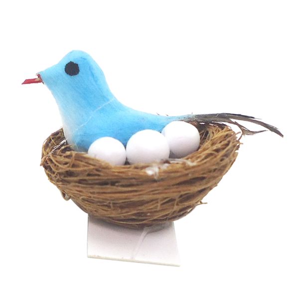 

1/12 miniatures dollhouse miniature bird nest for fairy garden decoration