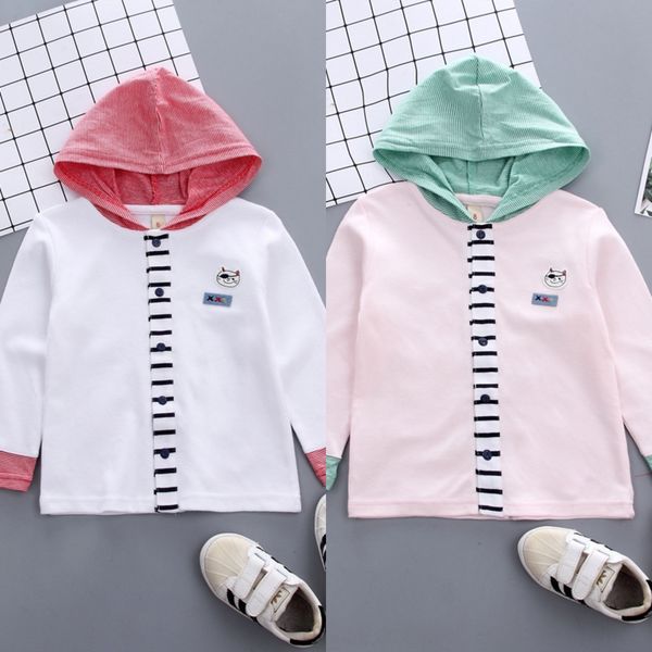 

clothing autumn baby hoodie two-piece set hoodie wear children's children's 1~3 years old 2019, White;black