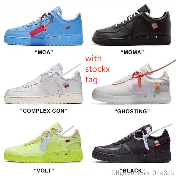 

2019 ins hot white 1 low mca момо комплекс con ghosting volt черные кроссовки скейтбординг кроссовки бесплатная доставка оптовые
