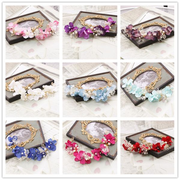 

cc&byx wedding hair accessories headbands flowers hair bands crowns for women tiaras party diy bridal hair jewelry tiara 2806, Golden;white
