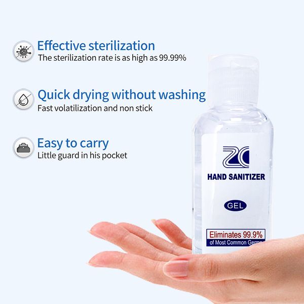 

50ml 250ml 500ml portable hand sanitiser gel kills 99.9% bacteria hand sanitizer portable disinfection spray liquid hand soap dhl ship m052