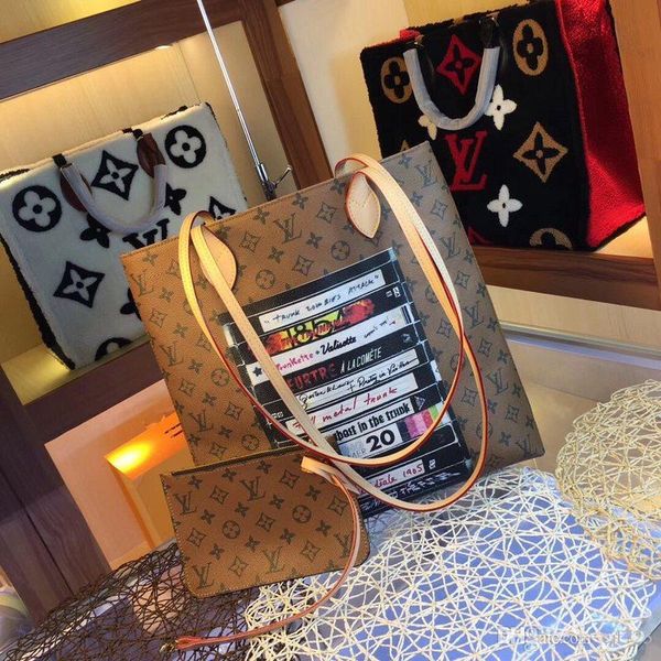 

women design handbags love pattern luxury crossbody messenger shoulder bags v-shaped ripple chain bag good quality real leather purses