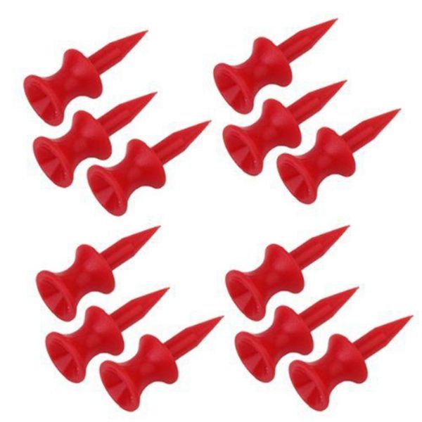 

100pcs/park golf accessories 31mm 1.2" plastic castle step grad golf tees bulk golfer accessories 100pcs/park golf srhzj