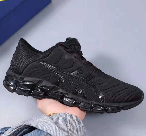 

2020 hococal с коробкой gel-quantum 360 5 молодёжных mens нового running амортизирующей обуви белых черный красный пьемонт серого студенты т, Black