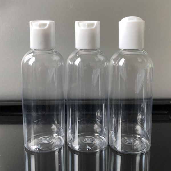 Botella 4pcs X 100 ml Loci/ón Maquillaje Envase Multifuncional Viaje L/íquido Champ/ú Transparente Pl/ástico