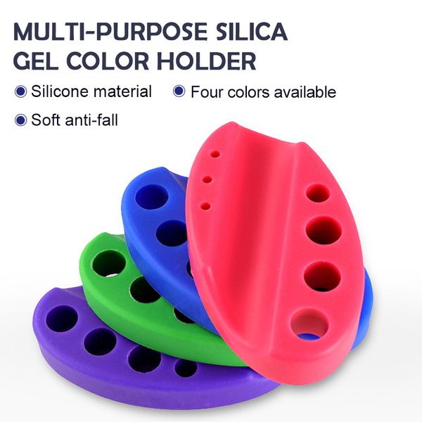 

semi-permanent tattoo machine support silicone color cup holder tattoo machine electric pen holder bracket color frame