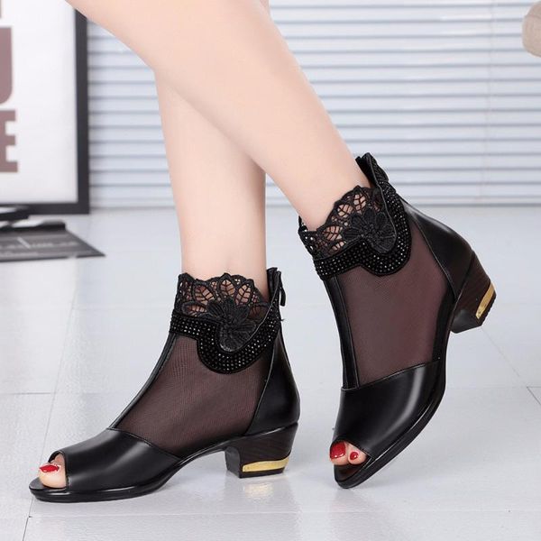 

dress shoes fashion women high heel sandals summer, Black