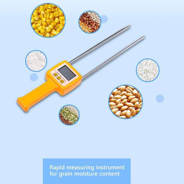 Freeshipping Digital Medidor de umidade portátil Grain umidade medidor de umidade Digital Tester higrômetro Analyzer Adequado para o milho de trigo Arroz