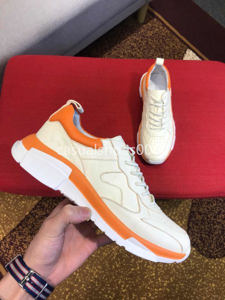 

2019 luxury fashion designer men shoes party the wedding platform casual shoes leather black velvet designer shoes size 38-44 d05