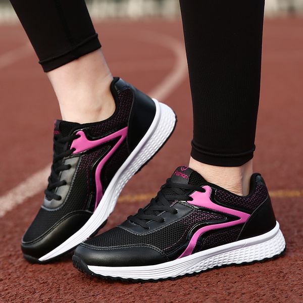

running shoe women comfortable female walking shoes mesh breathable athletic shoes women sports brand
